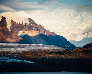 glacial mountain view
