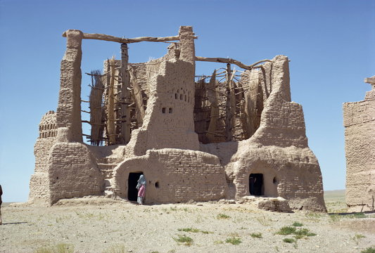 An old windmill near Herat, Afghanistan