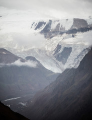 glacial mountain view