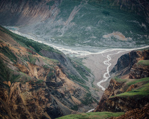 Overlooking the river