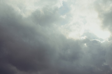Fototapeta premium Dramatic Storm Clouds