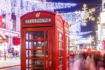 Fototapeta premium Soho in Christmas