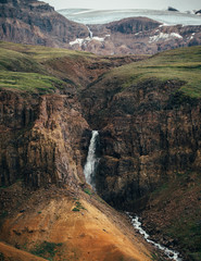 Waterfall in Wrangells