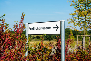Schild 167 - Freilichtmuseum - obrazy, fototapety, plakaty