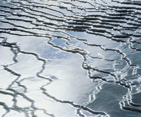 Wave pattern in sand