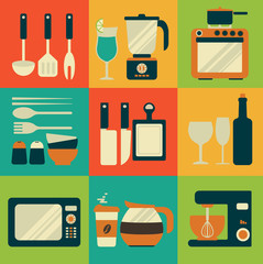 Kitchenware equipment ,Vector illustrator design.