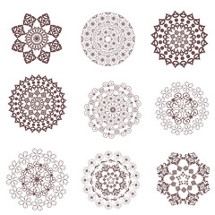 fancy collection of graceful arabesques for your design