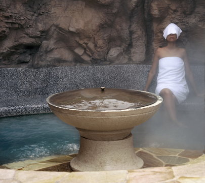 Galaxy Steam Bath at Spa Botanica at the Sentosa Resort and Spa, Singapore