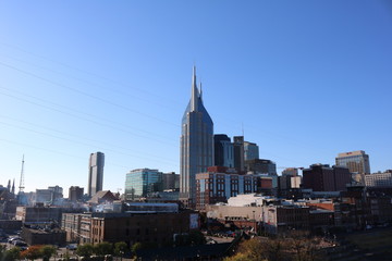 Fototapeta na wymiar Nashville Skyline