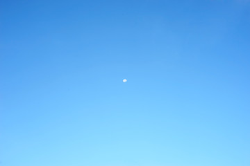 clear blue sky