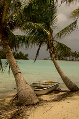 île déserte en Polynésie française