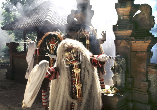 Rangdas (witches), Bali, Indonesia