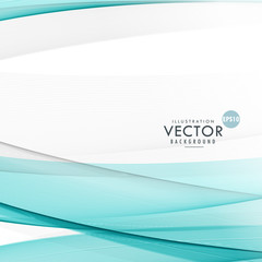 abstract blue lines background in wave style