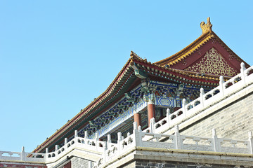Fototapeta na wymiar The Chinese city. Pagoda.Xianghe.Grand Epoch City 
