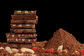 Mountain of chocolate