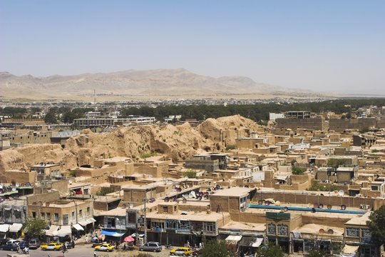 View from The Citadel (Qala-i-Ikhtiyar-ud-din), Herat, Herat Province, Afghanistan