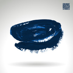 Brush stroke and texture. Vector design. Underline and border.