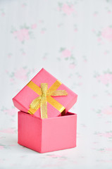 Jewelry box gifts at New Year.
