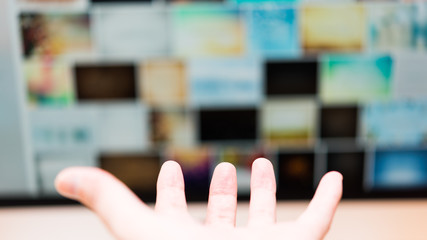 タッチスクリーン