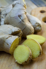Fresh ginger root