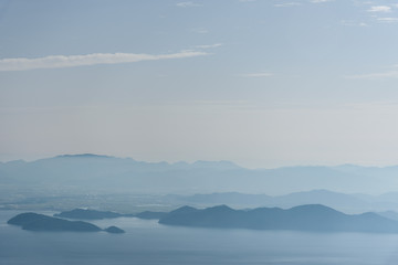 Fototapeta na wymiar 琵琶湖　沖島