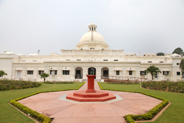 Sun Dial and the interior of administrative building of IIT Roorkee 