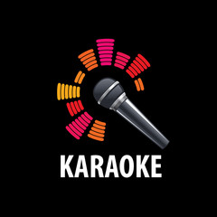 vector logo karaoke