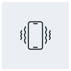 Phone vibrating icon