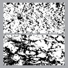 set of grunge background