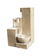 modern water fountain