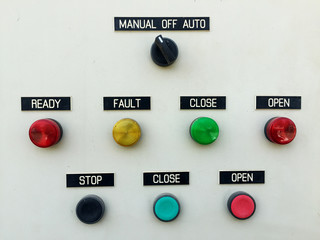 Control panel lamp