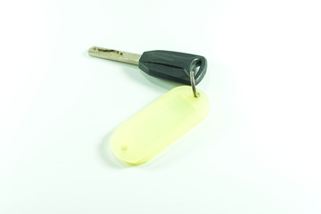 Key with label tag