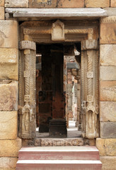  Entrance with intricate design in the complex of Qutub Minar
