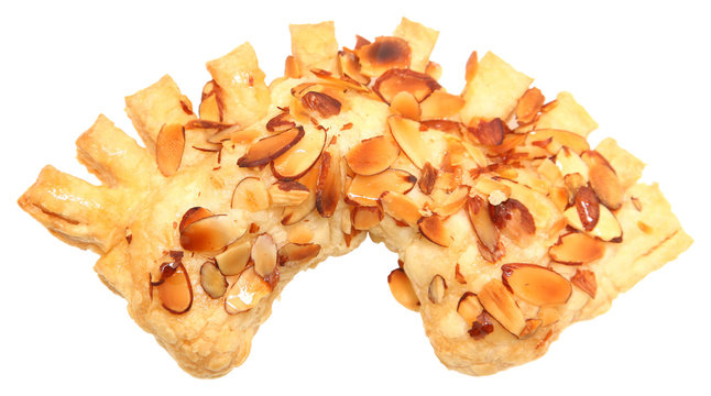 Golden Almond Honey Bear Claw Pastry