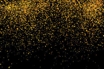 Golden stars confetti