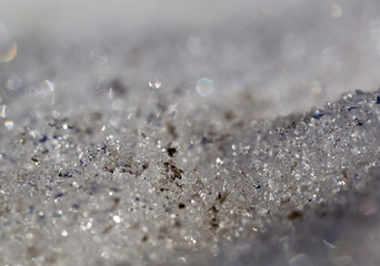 Текстура снега