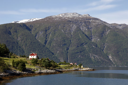 Sognefjorden near Fodness, Sogn og Fjordane