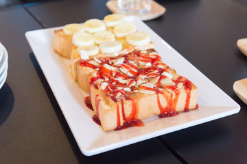 Buttered toast