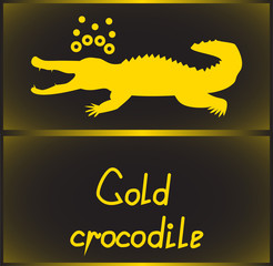 Gold Crocodile