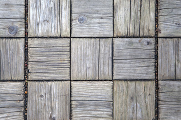 Square wooden texture