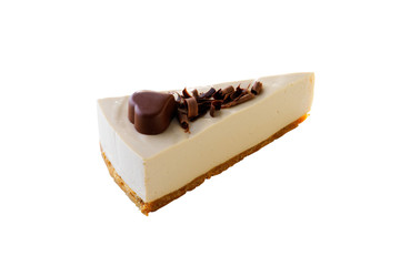 Cheese cake with chocolate