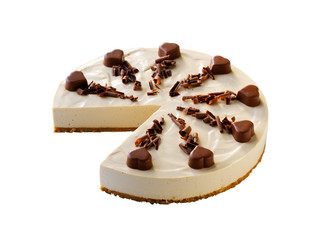 Cheese cake with chocolate