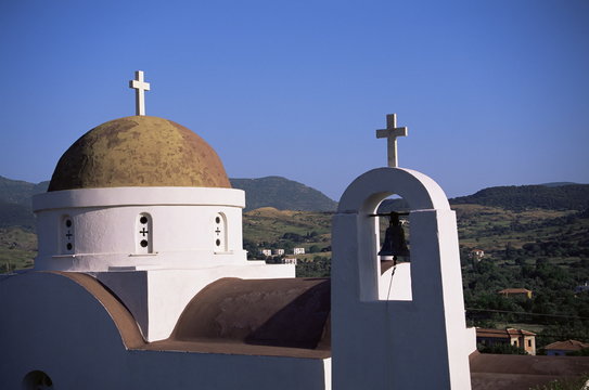 Church, Lesbos, Greece