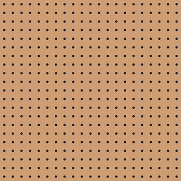 Seamless Brown Peg Board Texture Pattern