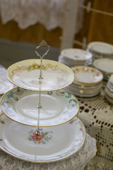 Mismatched Vintage Antique China Plates