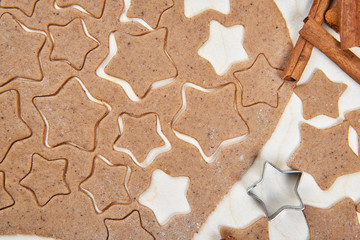 Homemade gingerbreads. Smell of the Christmas