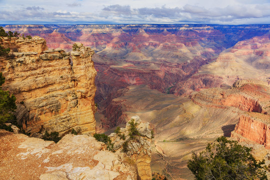 Great view of Grand Canyon, South Rim, Arizona, United States