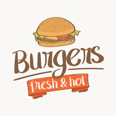 Handdrawn Food Logo