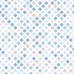 Abstract seamless mosaic on a white background.