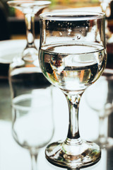 Glass of water